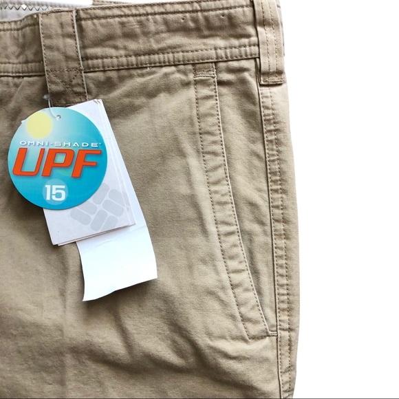 NWT Columbia men Fort Rock shorts UPF 15 Sz 34. - Picture 6 of 10